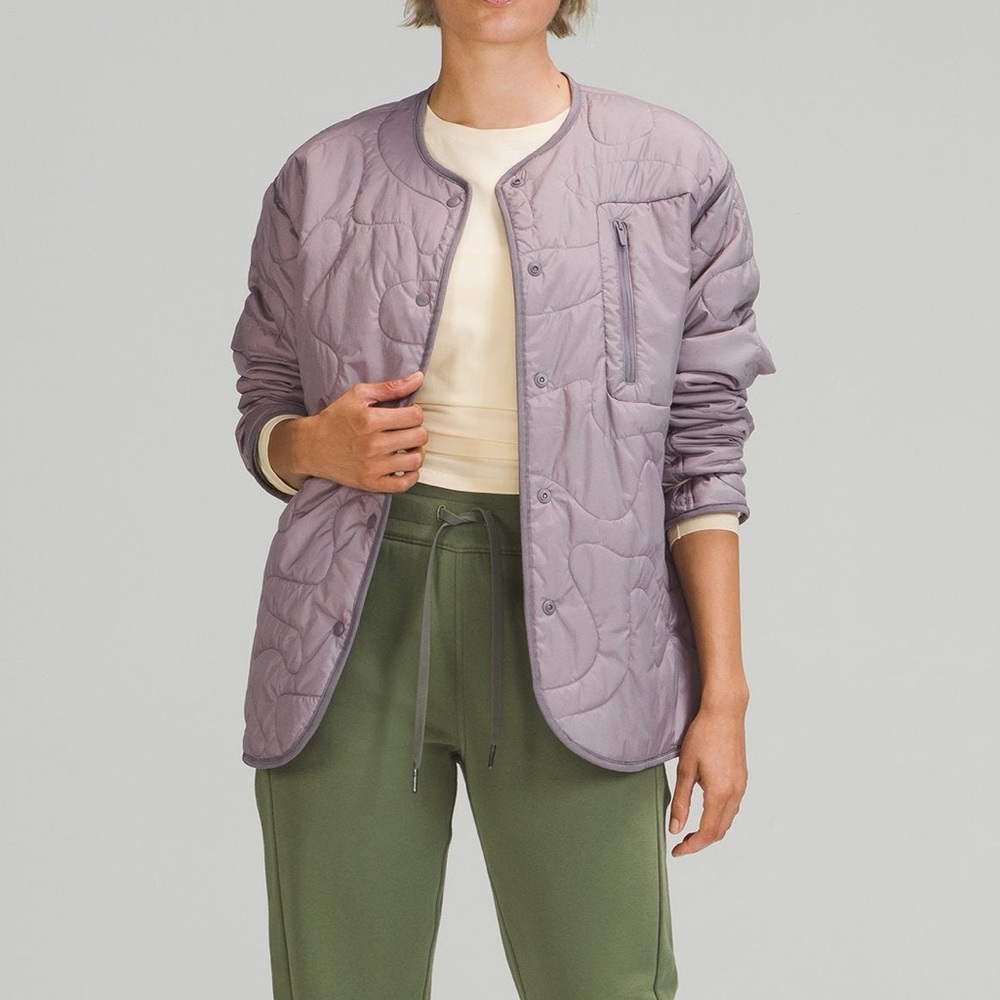 lululemon athletica Purple Puffer Jacket